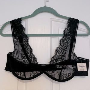 Underwire lace bralette by Anthropologie